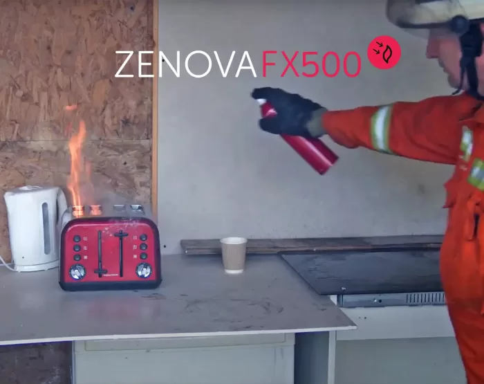 ZENOVA FX500 Aerosol Fire Extinguisher